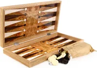 Krásny HOLZ BACKGAMMON TAVLA XXL ROSE