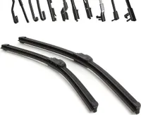 2x ULTRA / FLAT Scheibenwischer Wischerblatt GELENKLOS + EASY-CLIP in 650/650mm
