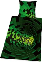 Pościel Herding Renforcé z efektem 3D poszwa na kołdrę 135 x 200 cm poszewka na poduszkę 80 x 80 cm