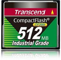 Transcend TS512MCF200I, 0,5 GB, Kompaktflash