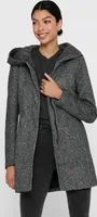 ONLY Damen Eleganter Mantel Leichte Cozy Coat Jacke ONLSEDONA mit Kapuze | XXL