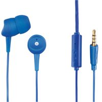 Hama In-Ear-Headset "Basic", Blau Kopfhörer