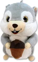 Graues Eichhörnchen als Kuscheltier - ca. 50 cm