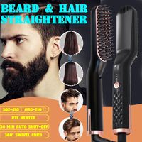 3 v 1 multifunkční elektrický kartáč na vlasy PTC Heating Straightener Brush Keramický hřeben narovnávání vlasů Quick Styling 35W Hřebeny Unisex
