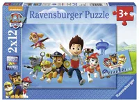 2 X 12 Teile Ravensburger Kinder Puzzle Paw Patrol Ryder und Paw Patrol 07586
