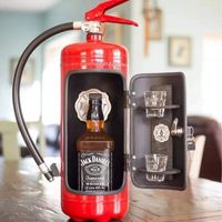 Mini-Feuerlöscher, Weihnachtsgeschenk für Männer, kreative Wein-Aufbewahrungsbox