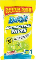 Duzzit Antibakterielle Wischtücher 50 Pack