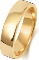 9 Karat (375) Gold 5mm Soft Court Form Herren/Damen - Trauring/Ehering/Hochzeitsring, 61 (19.4); TRS189449KYRST