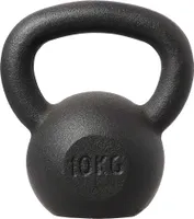 Litinový kettlebell HMS KZG10 10 kg, černý