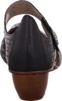 Rieker Spangenschuhe in schwarz, Gr. 41