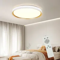 ZMH LED Deckenleuchte Weiß Dimmbar Wohnzimmer mit Fernbedienung 32W CCT Ø30cm Rund Modern Schlafzimmerlampe