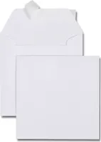 GPV Briefumschläge 165 x 165 mm weiß ohne Fenster