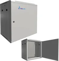 Extralink Síťová skříň Serverová skříň nástěnná 19" 12U 600 x 450 ASP šedá