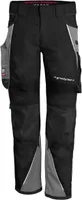 Moderné pracovné nohavice Qualitex IRON - Lyocell, Cordura, strečové a reflexné prvky - farba: čierna/sivá - Pánske: 98
