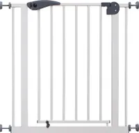 babyGo Türschutzgitter Safety Gate, weiß