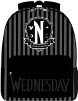 Lässiger Rucksack Wednesday Schwarz 32 x 12 x 42 cm