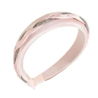 Breites geknotetes Stirnband mit Kunstperlen und Strass-Dekor, Twist-Design, Boho-Kreuzknoten-Haarreifen, Haarschmuck