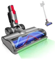Bürste Kompatibel mit Dyson Staubsauger V7, V8, V10, V11, V15, SV10, SV11, SV16, Staubsauger Elektrobürste mit Staubdetektionsfunktion, Bodendüse