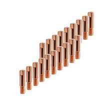 STAHLWERK Stromdüsen/ Kontaktdüsen, 4683, M6x25 in 0,9 mm, MIG MAG Verschleißteile Set, 20er Set