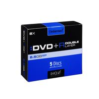 Intenso DVD+R 8.5GB, DL, 8x, Schmuckkasten