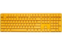 Ducky One 3 Yellow Gaming Keyboard RGB LED - MX-Red US - Pełnowymiarowa (100%) - USB - Przełączniki mechaniczne - RGB LED - Żółta