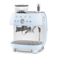 Smeg EGF03PBEU Espressomaschine mit Mahlwerk Pastellblau 50's Design