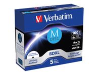 Verbatim M-DISC BD-R XL 100GB/1-4x Jewel Case (1 disk) - archívne médium