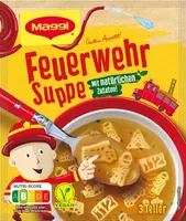 Maggi Guten Appetit Feuerwehr Suppe mit natürlichen Zutaten 53g