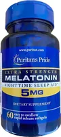 Melatonin 60 Softgels mit schneller Freisetzung Puritans Pride
