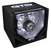 CRUNCH Basspaket GPX-500.2 Subwoofer Kabelset Endstufe GTO10-BP 25cm 250mm