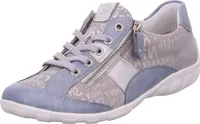 Remonte Schnürschuhe - Himmelblau Leder Größe: 38 Normal