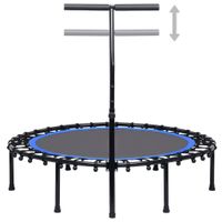 vidaXL Fitness Trampolin mit Griff 122 cm