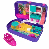 Polly Pocket Große Schatulle Spielset Strandspaß-Rucksack