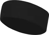 wobera Angora Stirnband für Damen und Herren (Farbe: schwarz)