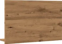vidaXL Koupelnové zrcadlo s poličkou Artisan dub 60x11x37 cm Materiál na bázi dřeva