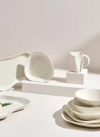 Hermia Concept, SKL01MG0014, Becher, Creme, 100 % PORZELLAN, 8 x 8 x 10 cm