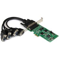 StarTech.com 4 Port Serielle PCI Express Schnittstellenkarte - 2 x RS232 2 x RS422 / RS485 - PCIe -