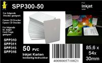 Dr. Inkjet 50 weiße Inkjet PVC Karten für Kartendrucker - beidseitig bedruckbar!
