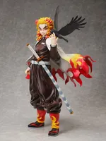 Soška z PVC 1/7 Kyojuro Rengoku 45 cm Demon Slayer: Kimetsu no Yaiba