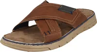 Tom Tailor Herren Schuhe 7480210001 Komfort Slipper Sandale Cognac