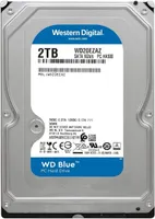 WD Blue 3,5' HDD 2TB SATA III 256Mb Cache 5400U/min WD20EZAZ