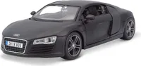 Maisto 31281M - Modellauto - Audi R8 (schwarz, Maßstab 1:24)