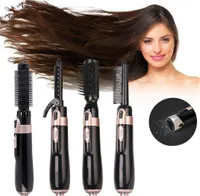 4-in-1-Haarföhn, Bürstenkamm, Heißluft-Styler-Werkzeug, Glätteisen, Haartrockner