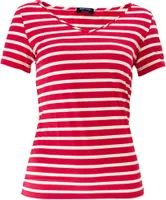 Saint James Damen T-Shirt Aviso mit V-Ausschnitt