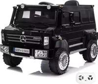 Pojazd elektryczny 12V - Mercedes Unimog U5000 - od 1 do 6 lat - z pilotem - czarny