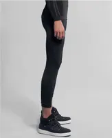 Pánske termoprádlo COLMAR Mid Black - spodné nohavice Čierna S-M