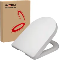WOLTU Wc Sitz, Absenkautomatik, Kunststoff, Softclose, Antibakteriell