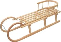 Holzschlitten
