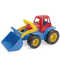 Traktor mit Frontlader aus Kunststoff