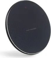 Induktive Ladestation Qi Fast Wireless Charger 10W Induktions Ladegerät Kabellos Schwarz